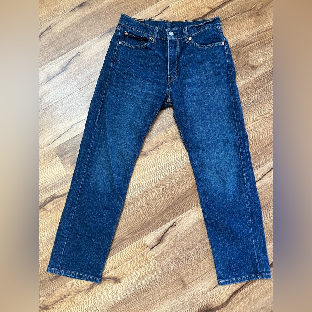 Levi's Dark Blue Straight Men's Jeans